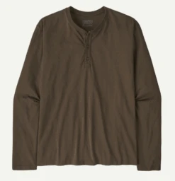 Patagonia M's L/S Daily Henley -Maine Sport Store M s L S Daily Henley Otterbrown