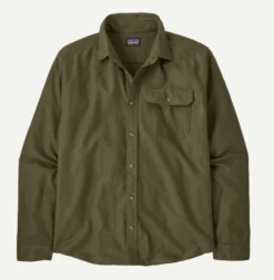 Patagonia M's L/S LW Fjord Flannel Shirt -Maine Sport Store M s L S LW Fjord Flannel Shirt BasinGreen