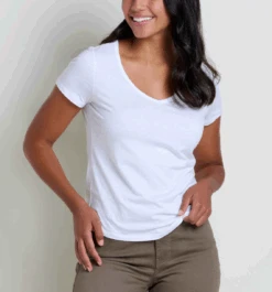 Marley II SS Tee -Maine Sport Store MarleyIISSTee white