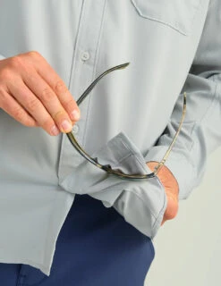 Huk TIDE POINT LS -Maine Sport Store MensTidePointLS HarborMist 3