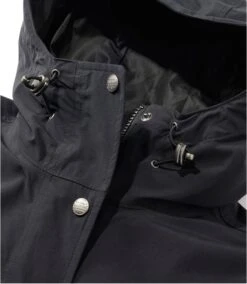 L.L.Bean Mountain Classic Rain Jacket Women's Regular -Maine Sport Store Mountain Classic Rain Jacket Women s Regular Black 4