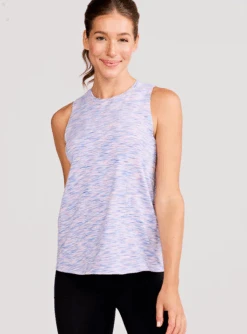Nola Tank 2.0 Print -Maine Sport Store Nola Tank 2.0 Print GalacticBlueBloomSpaceDye 1