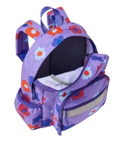 L.L.Bean Original Bookpack JR II Print -Maine Sport Store OriginalBookpackJRIIPrint AlpineAsterDaisy 3