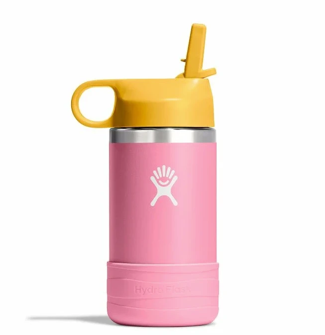 Hydro Flask 12 Oz Kids Wide Mouth W/ Straw Lid & Boot 5 Hydro Flask 12 Oz Kids Wide Mouth W/ Straw Lid & Boot - Image 5