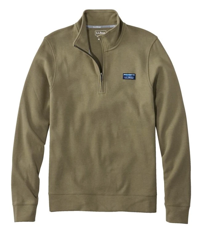 L.L.Bean Comfort Stretch Pique 1/4 Zip 1 L.L.Bean Comfort Stretch Pique 1/4 Zip