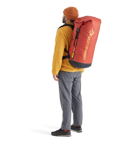 Sea To Summit Big River Dry Backpack 75L Large Picante Red 2 Sea To Summit Big River Dry Backpack 75L Large Picante Red - Image 2