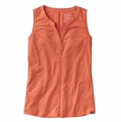 L.L.Bean Streamside Tank Top Splitneck Women's Regular