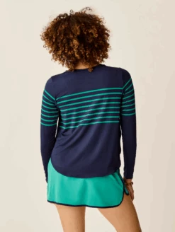 Trek Top -Maine Sport Store TrekTop JadeStripe 3