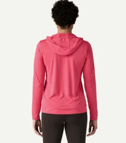 Patagonia W's Cap Cool Daily Hoody -Maine Sport Store W sCapileneCoolDailyHoody LuminousPinkZDye 3