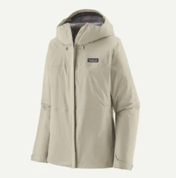 Patagonia W's Torrentshell 3L Rain Jacket -Maine Sport Store W sTorrentshell3LRainJacket WoolWhite 1