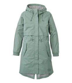 L.L.Bean Wharf Street Rain Coat Women's Regular -Maine Sport Store Wharf Street Rain Coat Women s Regular FadedSage 1