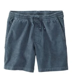 L.L.Bean Wide Wale Corduroy Pull-On Short 7" Men's -Maine Sport Store WideWaleCorduroyPullOnShort7 RangelyBlue 3