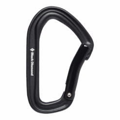 Hot Forge Bent Carabiner Black